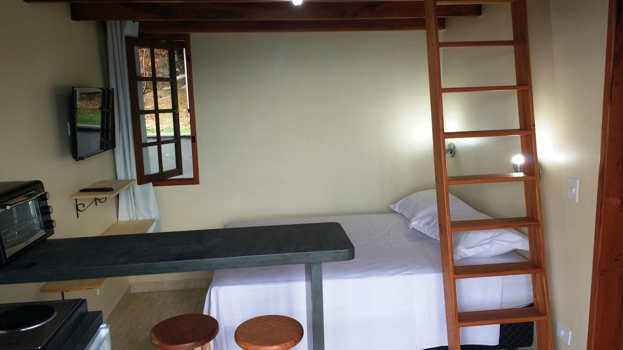 Burung Flats Itamambuca - Hospedagem Com Vista Para O Mar 우바투바 객실 사진